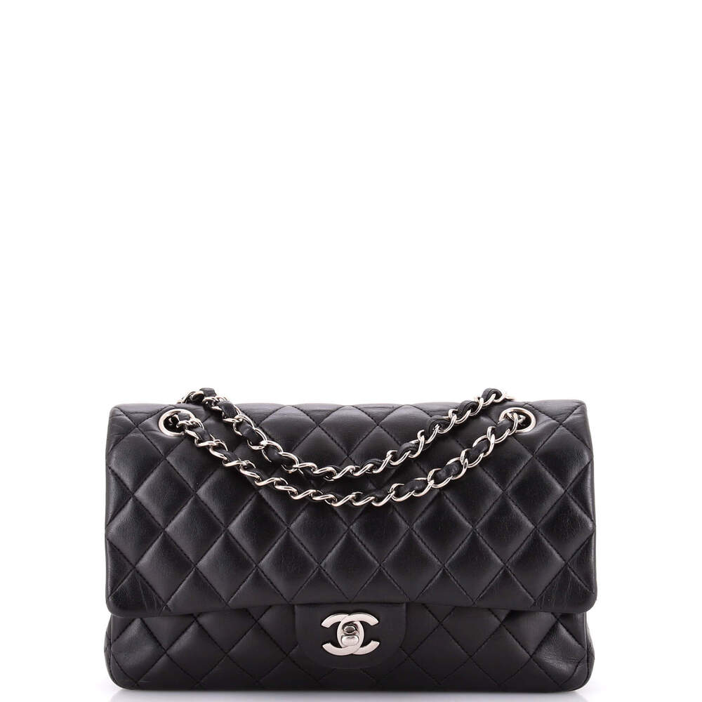 Chanel Medium Classic Double Flap Bag Quilted Lambskin